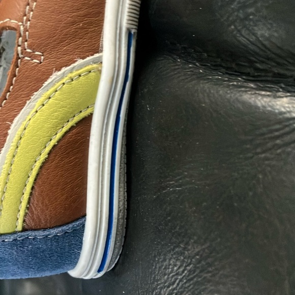 Kids eur size 19 leather Stylish Kids Shoes with firm sole Bopy brand Velcro - Picture 12 of 12